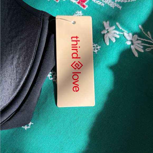 ThirdLove Classic T-Shirt Women's Bra Black Size 34D NWT - Picture 3 of 6